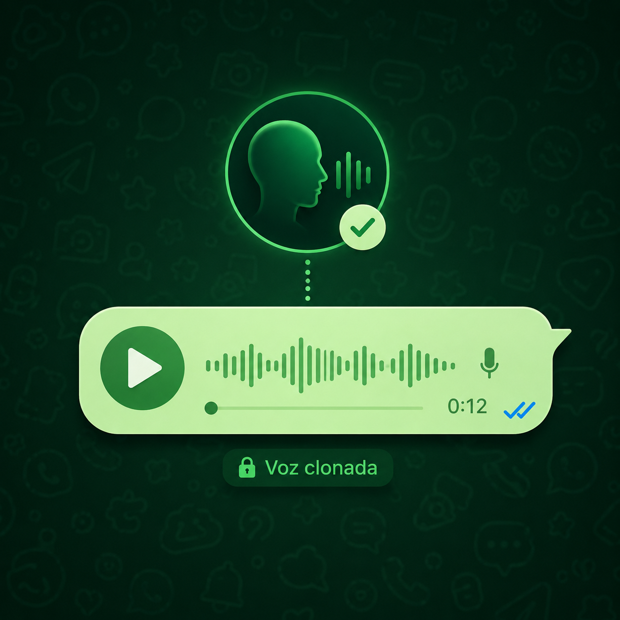Clone sua voz e envie áudios personalizados